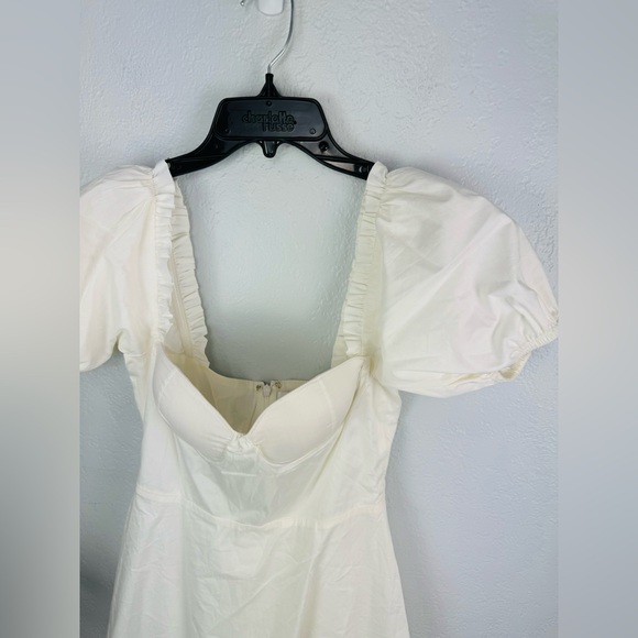 Alamour the Label Katina White Midi  Dress - Picture 3 of 8